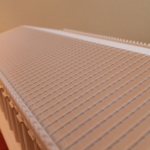 Model of the Parthenon like new, porcelain on wood