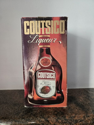Coutsico vintage mango liqueur bottle, sealed
