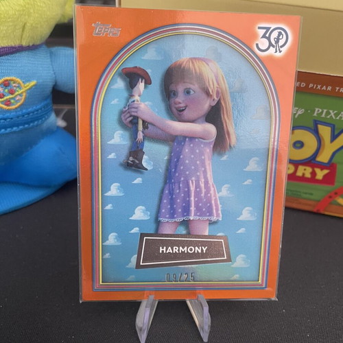 Disney Topps Now Toy Story 30th Anniversary Harmony Card /25 Pixar