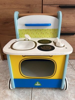 Wooden ELC Kitchen Walker used