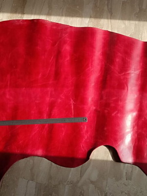 Δέρμα αγελάδας καινούργιο για χειροτεχνίες, πάχος 1,5 χιλιοστά
