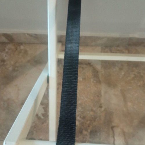 Wooden tray with folding stand used
