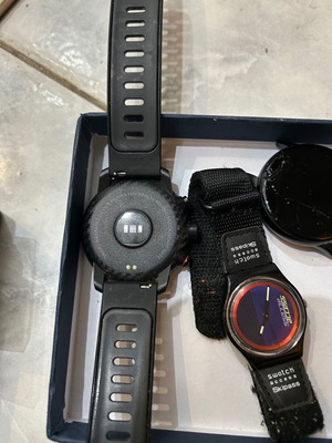 Swatch Access Skipass ρολόι μεταχειρισμένο, unisex, μαύρο