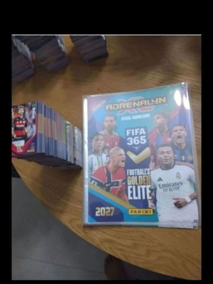 Panini Adrenalyn XL FIFA 365 2027 άλμπουμ με πλήρες σετ 451 καρτών