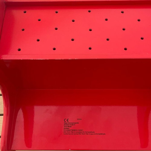 Hape Wooden Children's Piano red like new