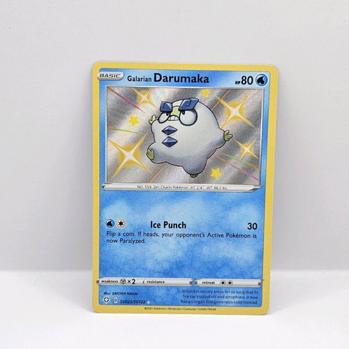 Galarian Darumaka SV023 like new