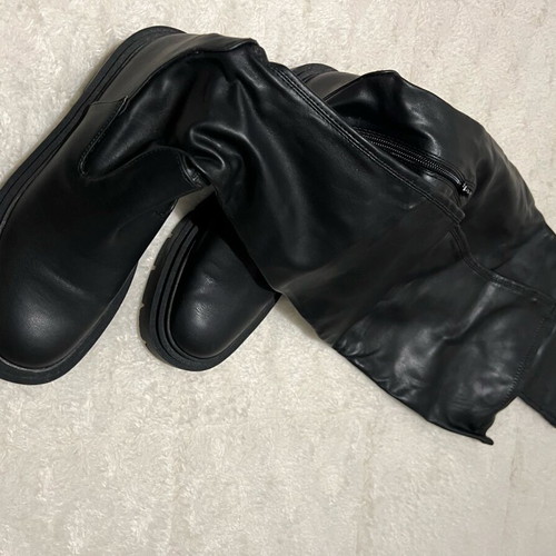 Zara black boots size 37 like new