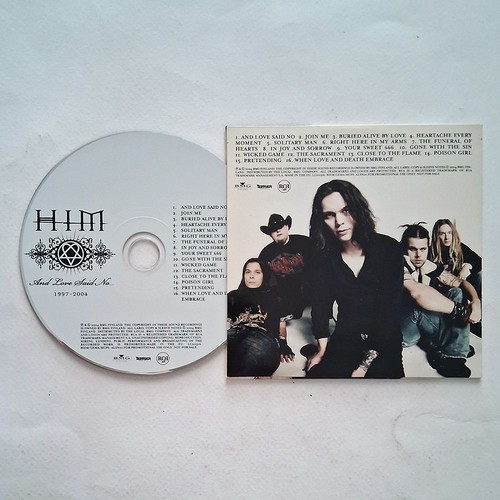 HIM And Love Said No 1997-2004 Promo CD used, rock