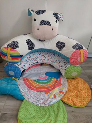 ELC Martha Moo seat with play mat polymorphic like new