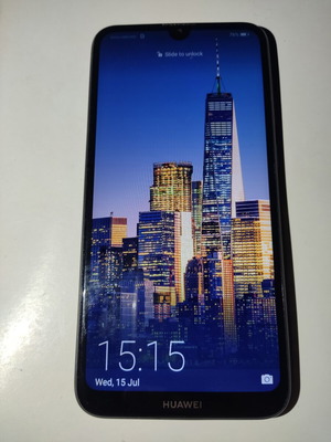 Huawei Y7 2019 like new, 3GB RAM, 32GB storage, black