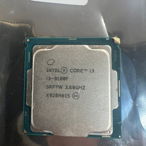 Intel Core i3-9100F 9th Gen processor like new