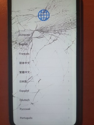 iPhone XR used, white, functional for apps only