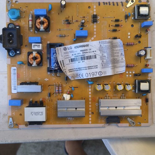 LG 43UH664V TV motherboard like new