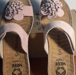 Mubb Comfort leather suede sandals size 40 new