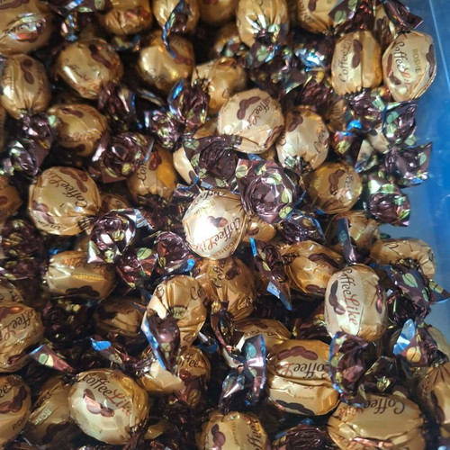 Bulk candies with different flavors