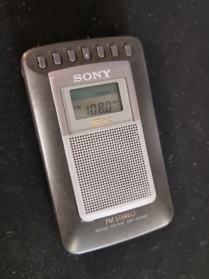 Sony SRF-SX906 pocket radio used, AM/FM
