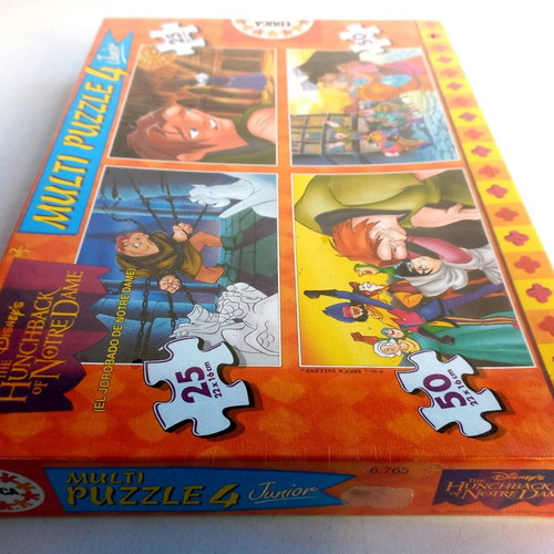 Multi Puzzle The Hunchback of Notre Dame 1996 Educa New