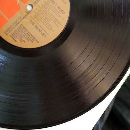 The Beatles Abbey Road vinyl record used, rock