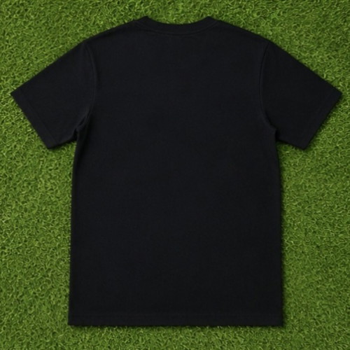 Black T-shirt with Huh Cat print, size L