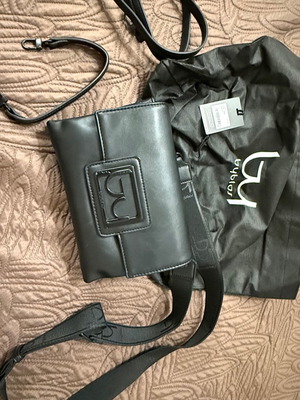 Byblos Black Crossbody Bag Like New For All Occasions