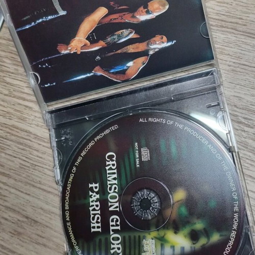 Crimson Glory & Parish Split Demo EP like new, metal