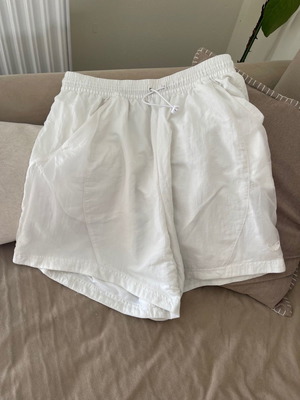 Adidas sports white shorts