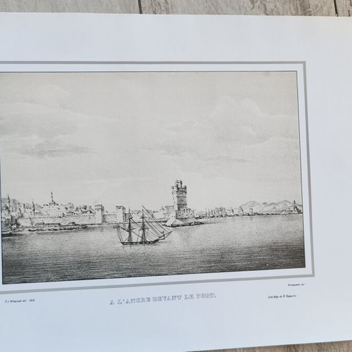 Collection of 12 Famous Rhodes Engravings like new, full set