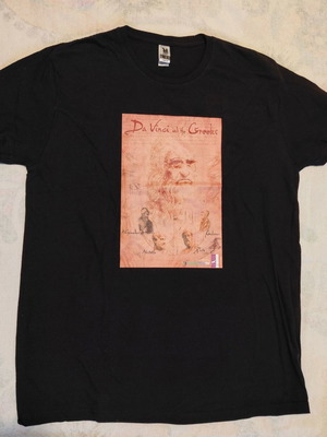 Tshirt Roly large black like new with print