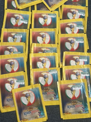 Φακελάκια Panini FIFA World Cup 2002 πακέτο 22 καινούργια