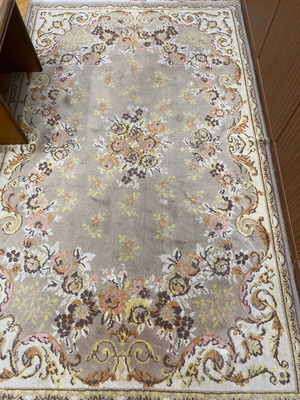Office wool rug