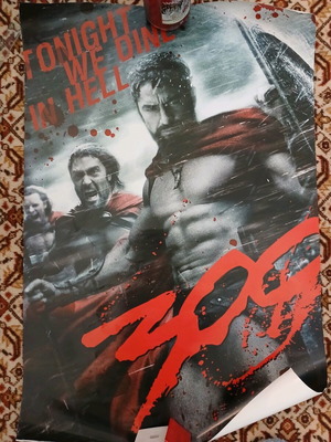 300 poster used 60x90