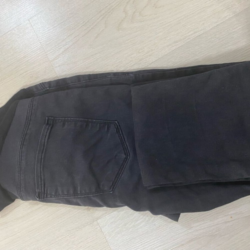 Maternity jeans like new, black and gray, size L