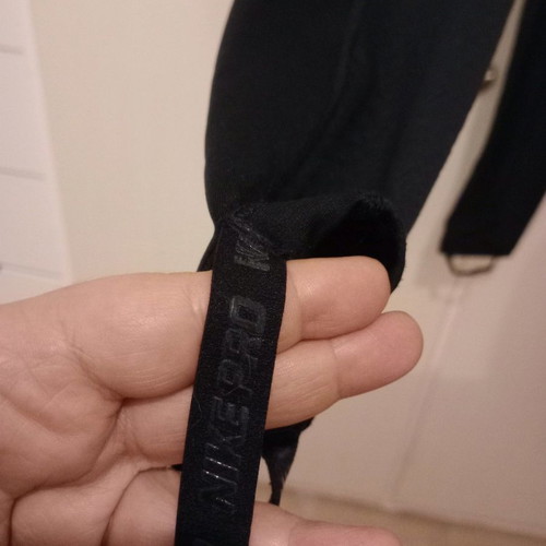 Nike Pro Hyperwarm leggings used, size Large, black