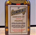  Cointreau λικέρ παλιό διαφημιστικό μπουκαλάκι μινιατούρα της Air France σφραγισμένο