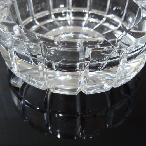 Crystal ashtray, 12.5 cm
