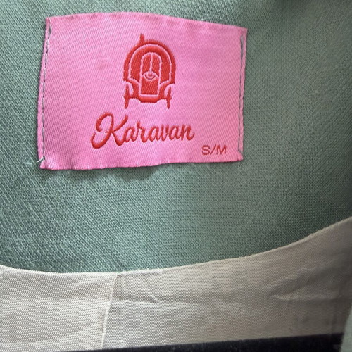 Karavan mint color jacket used, sizes S/M