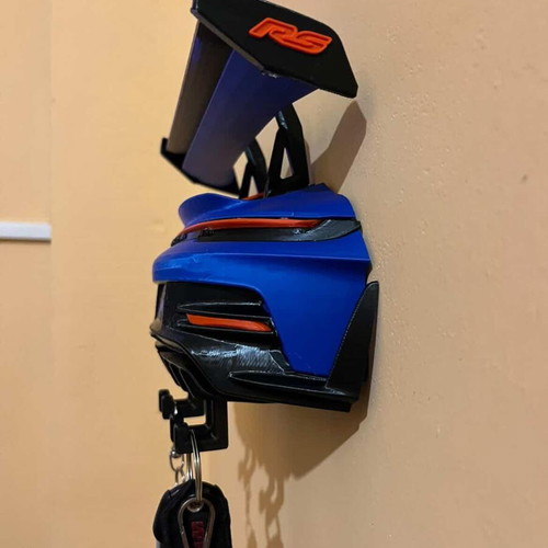 Porsche 911 GT3 RS key holder new, 3D printed