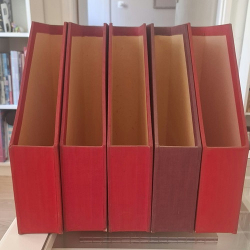 Set of 5 vintage vinyl record cases