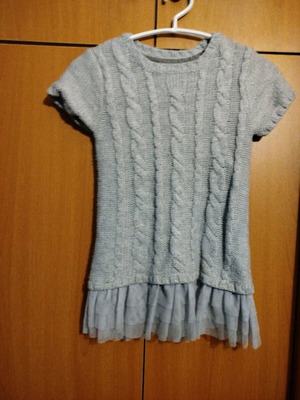 Children's dress gray like new