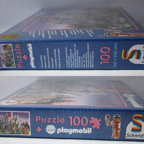 Playmobil puzzle 100 pieces castle with Schmidt figures new