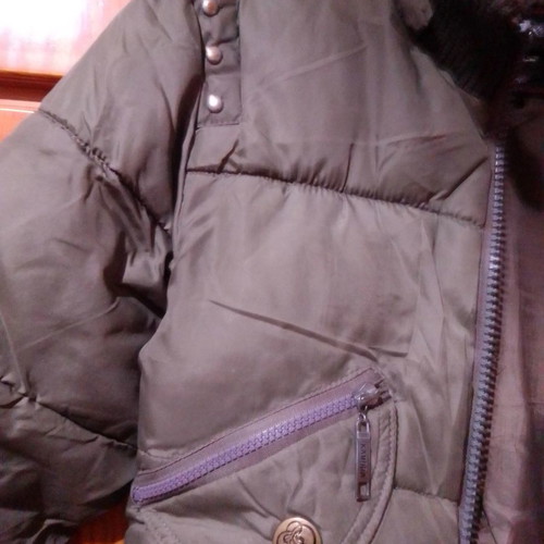 Kamora jacket used, women's olive color size XS