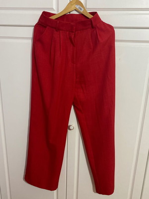 Vassia Kostara SS24 pants like new, red, size S