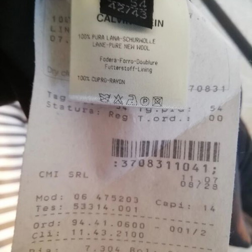 Κοστούμι ανδρικό Calvin Klein και πουκάμισο Maneti λευκό καινούργιο
