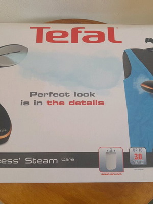 Tefal DT 9100 steam cleaner 1600W with 200ml tank like new