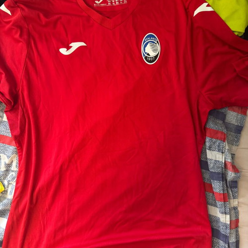 Atalanta BC goalkeeper jersey red Joma size XL like new 2022/23