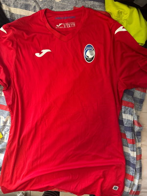 Atalanta BC goalkeeper jersey red Joma size XL like new 2022/23