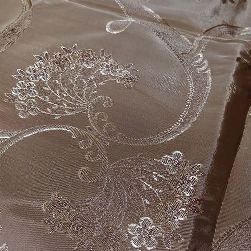 Gold Chenille Quilt new with lace edges 2.55x2.20 m