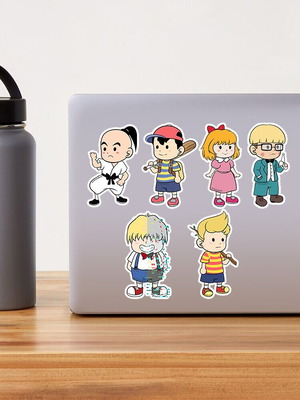 Earthbound (Mother) handmade sticker pack made to order