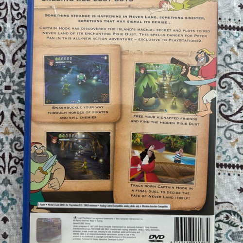 Peter Pan The Legend of Never Land PlayStation 2 like new