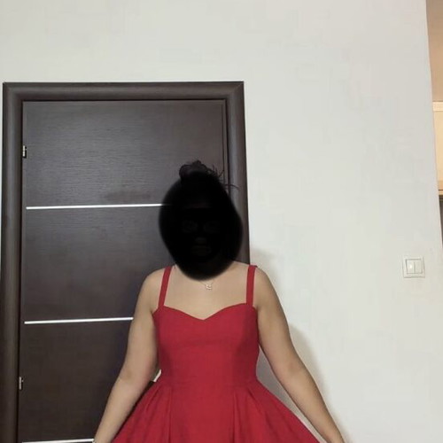 Red Dress Trendyol new, size XL